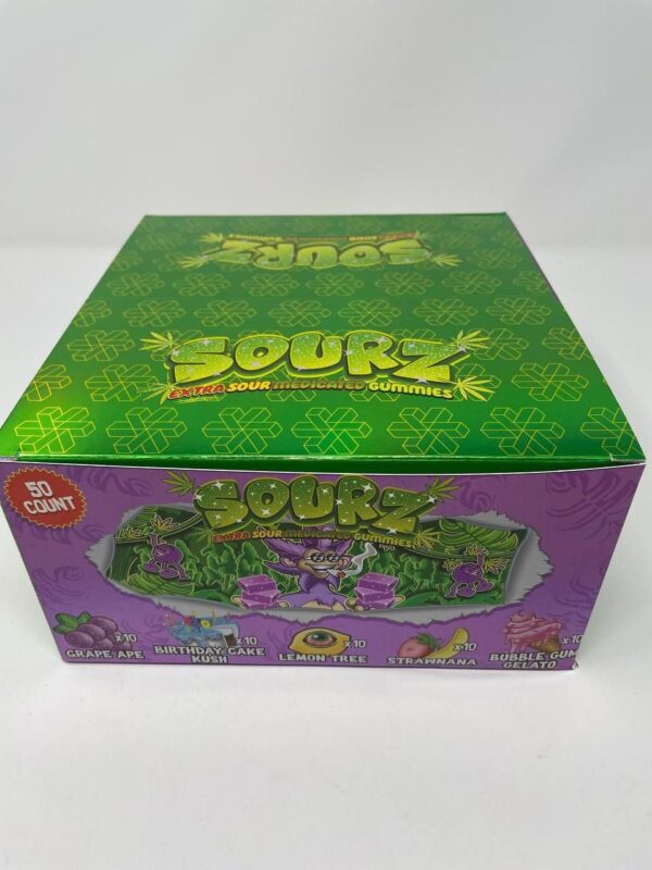 SOURZ Gummies 600mg