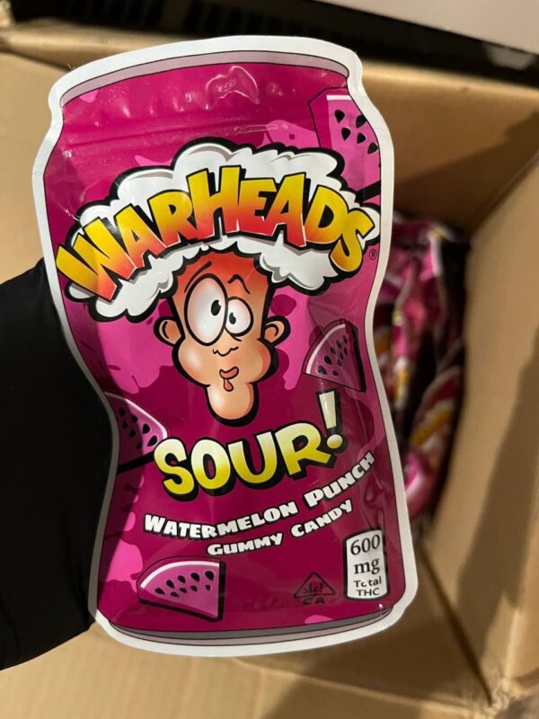 Warheads sour edibles